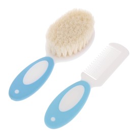 ORFOFE Safe Hair Brush Set Pcs Boys and Girls Hair Comb Soft Wool Bristles Great for Scalp Massage
