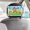 Car Headrest Mount Silicon Holder - Universal Tablet Holder for