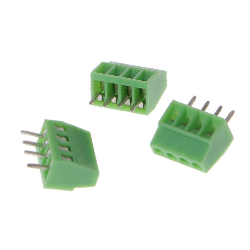 JOYKK 10 Pezzi 4Pin Morsetti a Vite per Montaggio su