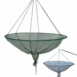 Pier Fishing Net | Bridge Net for Fishing with Soft Steel Hoop,Portable Fishing Net for Dock, Cast Nets for Catfish Crabs