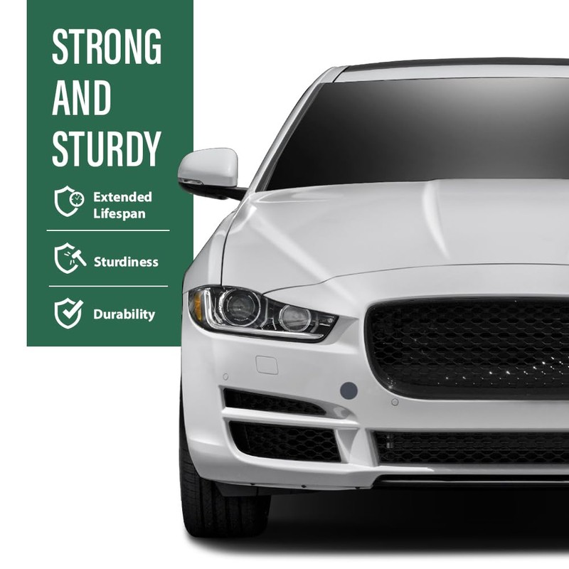 LQI Front Bumper Tow Hook Eye Cover Compatible with Jaguar