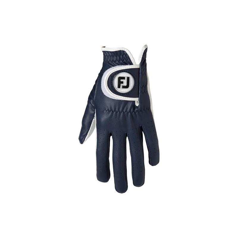 FootJoy Nanorock Women's Golf Gloves, Navy, 7.5 inches (19 cm),