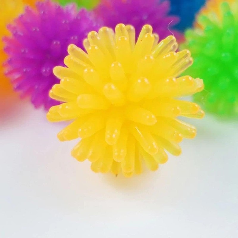 Gryshanyun 10Pcs Mini Spiky Hedge Balls Porcupine Balls, Spike Ball,