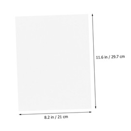 jojofuny 15pcs Transparent Film Paper for Printing Sheets for Overhead Projector High Density Compatible with Epson and More