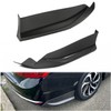 KUAFU Rear Bumper Lip Underbody Spoiler Splitter Compatible with 2016-2017