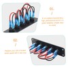 Vaguelly Gang Rocker Switch Panel Led Indicator Easy Installation for