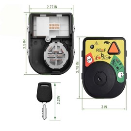 925-06119C Ignition Switch Module with Key for Cub Cadet XT1-LT42 XT1-LT46 XT2-LX42 Troy Bilt TB30R TB42 TB46 MTD Craftsman T1000 T1200 T1400 T1600, Replaces 725-04227 725-06119
