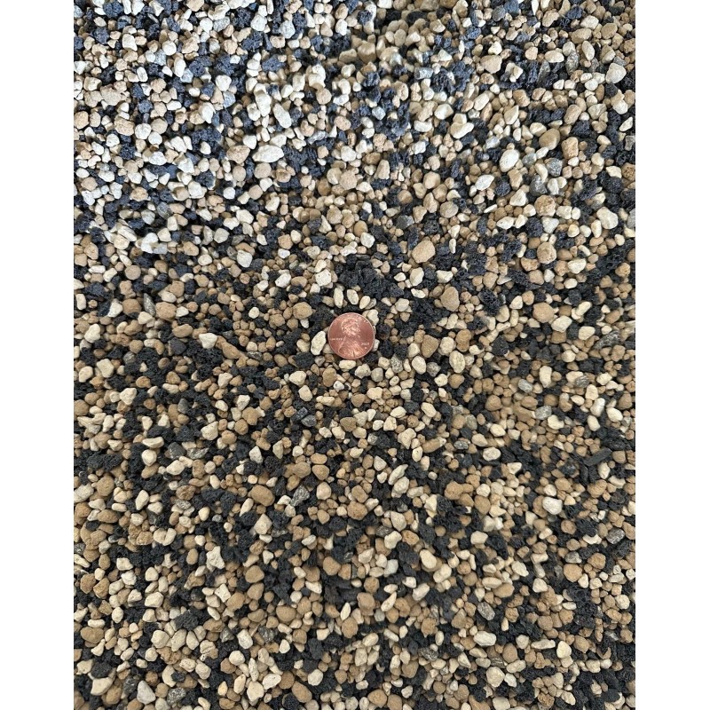 TAKASHIMA Pre Mixed Small Black Lava, Japanese Akadama, Hyuga for