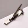 RunootPR 2-piece Set Men's Music Note Tie Clip, Silver Black