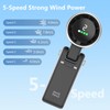 Portable Compact Handheld Fan, 3600mAh, USB Rechargeable Battery Operated, 5