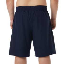BRISIRA Big and Tall Shorts for Mens Swim Shorts Trunks Plus Size Compression Liner Bathing Suit 1X-6X Navy