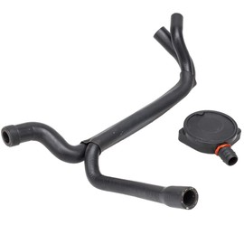 Bapmic 11151743386 + 11157501567 Crankcase Ventilation Hose + Valve for 3 Series Z3 E46 E36 E34