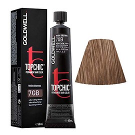 Goldwell Topchic hair dye, 1 tube (1 x 60 ml). 7GB Sahara Blonde Beige