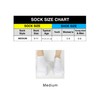 sockprints Alpha Phi Sorority Big Sis Cotton No Show Socks