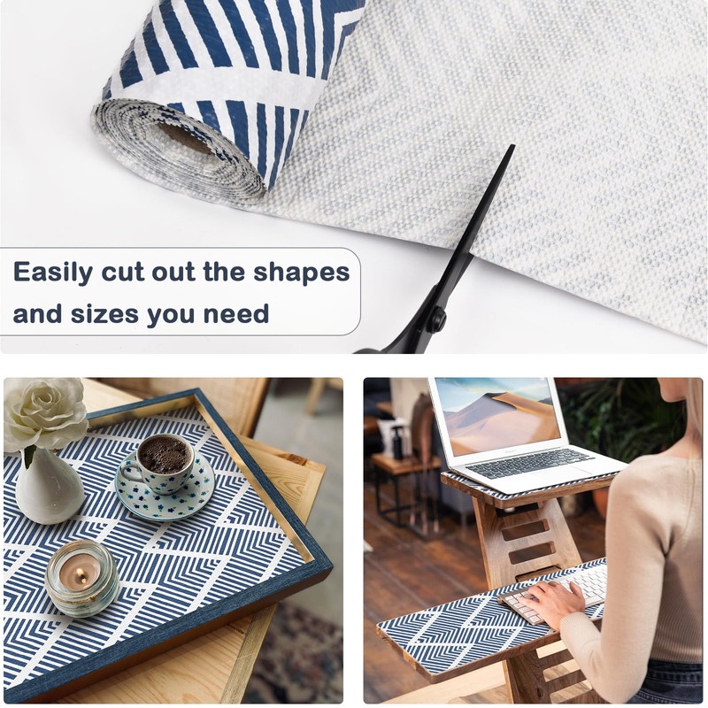 Cohoo Home Shelf and Drawer Liner Non Adhesive Non Slip