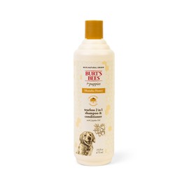 Burt’s Bees Manuka Honey Tearless 2 in 1 Shampoo and Conditioner for Puppies with Jojoba Oil, 16 Fl Oz