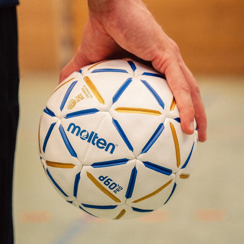Molten HA4000 Handball, Light Green/Blue, 2