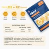 Zipvit Vitamin D3 4000 iu & Vitamin K2 MK7 100μg,