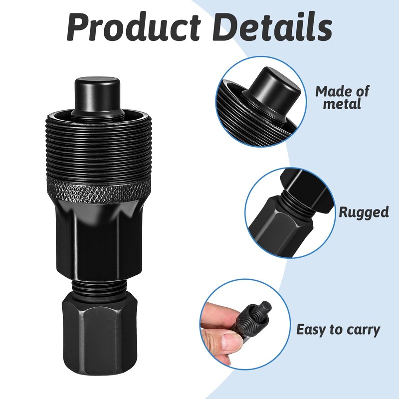 Crank Remover Bicycle Pedal Puller Bicycle Lock Ring Tool Crank