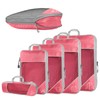 5-Piece Compression Packing Cube Set for Travel, Compression Packing Cube