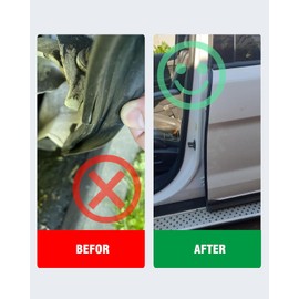 Geartronics For Ford Explorer 2011-2018 2019 Rear Door Front Weatherstrip Seal LH & RH Side