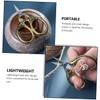 COHEALI Quality Embroidery Scissors Metal Trimmer Thread Trimming Tool Mini