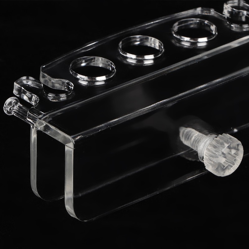 Acrylic Transparent Aquarium Fish Tank Water Plant Maintenance Tools Holder