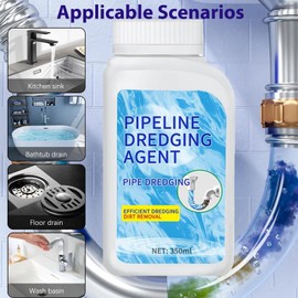Pipeline Dredging Agent, Powerful Pipe Dredging, Sink and Drain Pipe Unclogging for Kitchen (1)