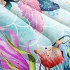 Datura home Kids Comforter Set Mermaid Scale Turtle Printed Pattern