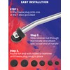 Punmew Frost Plug Installer Remover Tool Set 10PCS Diesel Freeze