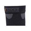 X-Socks Men's Mountain Biking Socks - Black, Size 35 -