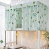 TINGSING Loft Bed Privacy Curtains, 2-Pack Breathable Dustproof Blackout Drapes