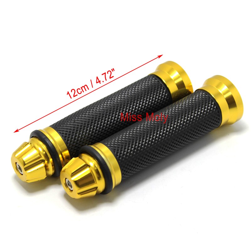 7/8 Inch 22 mm Motorcycle Grips Non-Slip Rubber Handlebar Grips