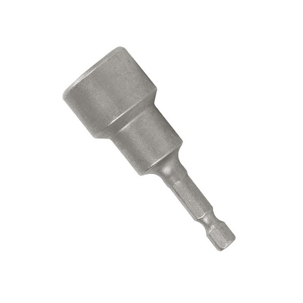 Nut Driver Bit 17mm, 65mm Length, 1/4 inch Hex Shank,