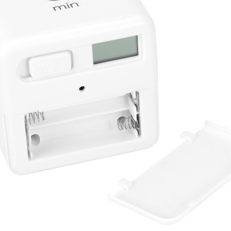 Gravity Sensor Cubic Digital Timer with Display Time Management for