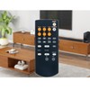 Replacement Remote Control RAX15 WF67620 Applicable for Yamaha AX-497 AX-397