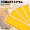 POLLIBEE Medium or Super Bee Hive Frames and Wax Foundations,10