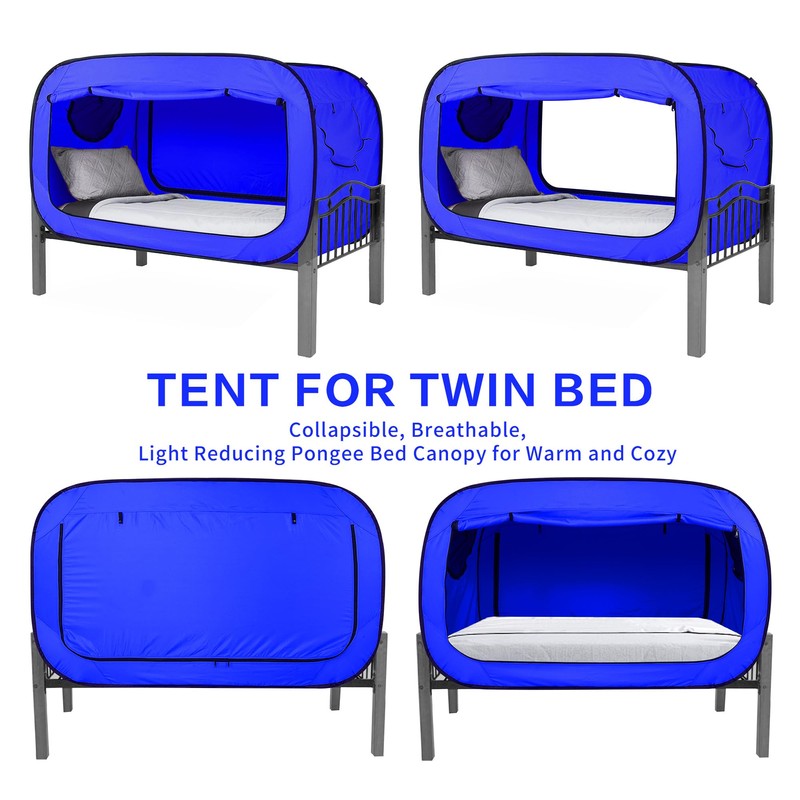 ANC POP Bed Tent Twin Bed Canopy Portable Dream Tent