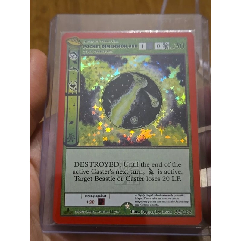 MetaZoo CCG Pocket Dimension Orb UFO: First Edition 033/165 Holo