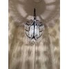 riomasee Plug in Chandelier Mini Bronze Chandeliers 1 Light Elegant