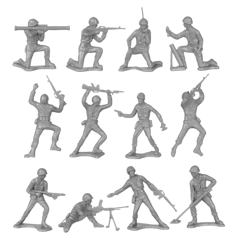 TimMee Processed Plastic SEA KING RESCUE HELICOPTER Playset Tim Mee