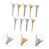 KICHOUSE 9pcs Metal Pegs for Board Games Fun Party Accessory