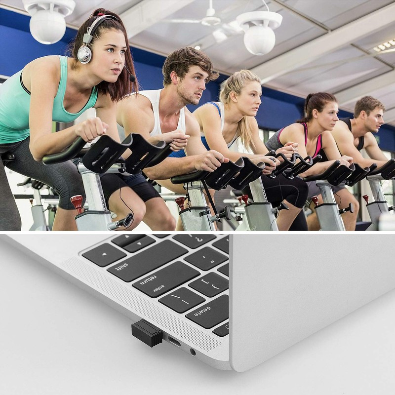 COOSPO USB ANT Stick Compatible with Zwift TrainerRoad Wahoo Garmin
