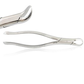 MUSAMED Heavy Duty Dental Extracting Forceps # 23 Cow Horn Forcep, Lower Molars German Grade Stainless Steel Dental Tooth Extraction Forceps Dental Instruments