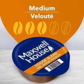 MAXWELL HOUSE House Blend Coffee, 126g, 16 Count {Imported from Canada}