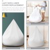Lazy Sofa Liner Cover Replacement Comfortable Bag Liner Bag Washable
