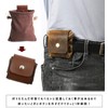Suitcase Company GPT Waist Pouch, Belt Pouch, Canvas, Foldable, Drawstring