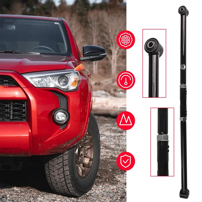 0-4'' Lift Rear Adjustable Track Bar Panhard for 2003-2022 Toyota