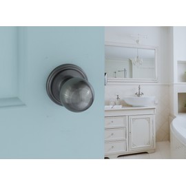 Copper Creek BK2050AN Ball Entry Storeroom Knob, Antique Nickel