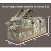 Backferry Large Military Duffle Bag Backpack Tactical Field Gear Equipment